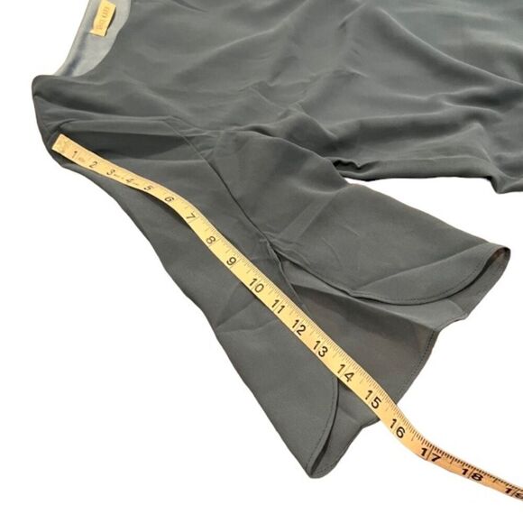 Grace Karin Women's Chiffon Layered Top Blue Size Small - Picture 6 of 8